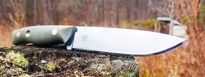 bushcraft knife grind